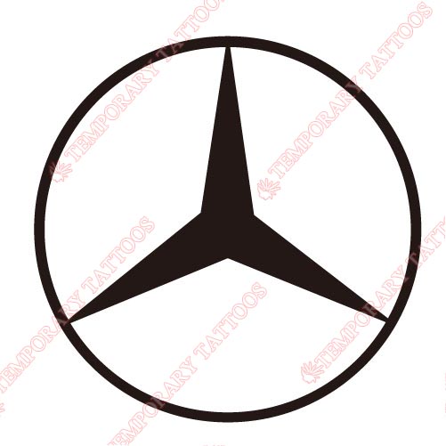 Mercedes Benz_1 Customize Temporary Tattoos Stickers NO.2068